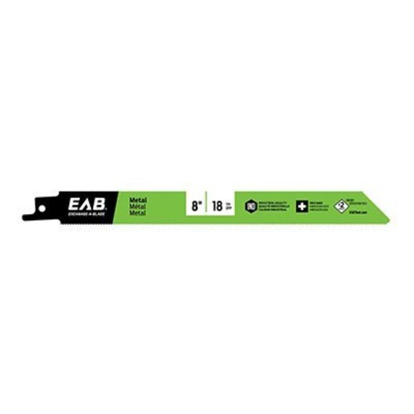 Eab Tool Usa 8x18T Recip Saw Blade 11711292